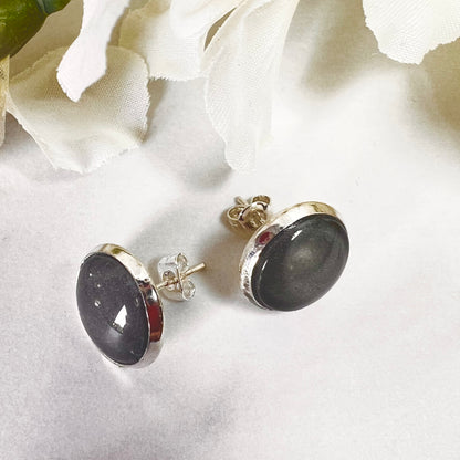 Tin 10th Anniversary Earrings Handmade-Earrings-Handmadeanniversary-Handmade Anniversary
