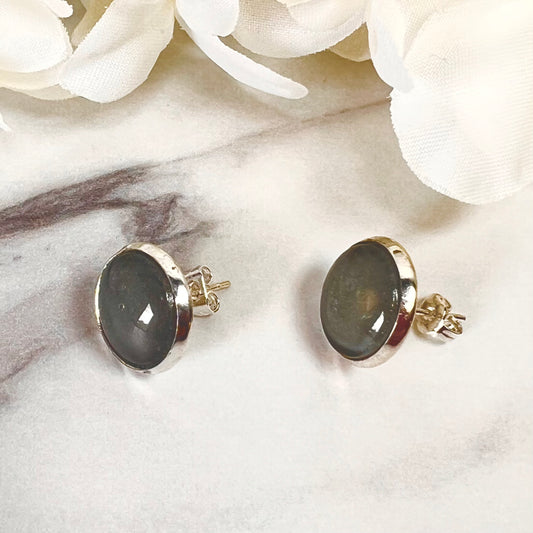 Tin 10th Anniversary Earrings Handmade-Earrings-Handmadeanniversary-Handmade Anniversary