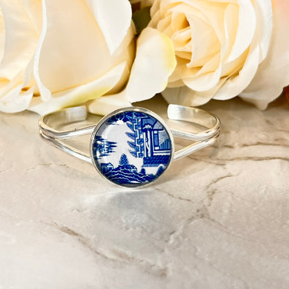 Willow 9th Anniversary Bangle Bracelet Handmade-Bangle-Handmadeanniversary-Handmade Anniversary