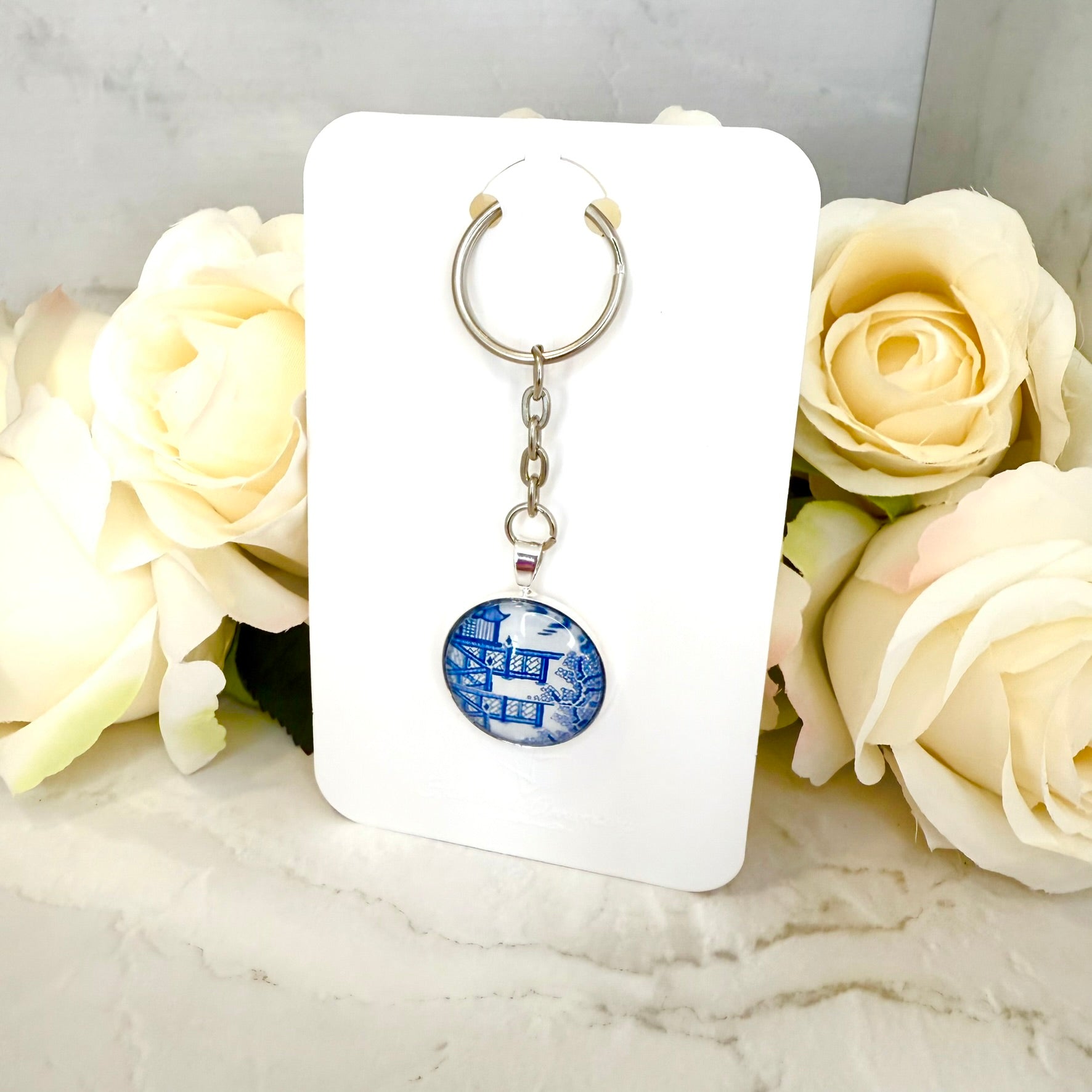 Willow 9th Anniversary Keyring Handmade-Keyring-Handmadeanniversary-Handmade Anniversary