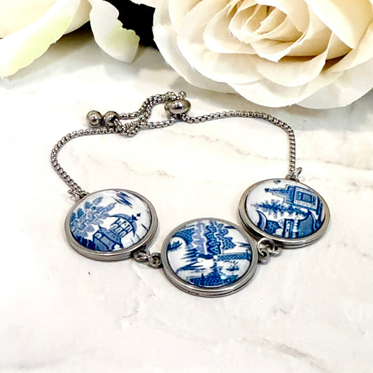 Willow Bracelet 9th Anniversary Multi Link Handmade-Bangle-Handmadeanniversary-Handmade Anniversary