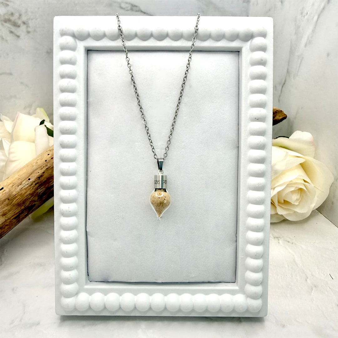 Luxury Personalised Honeymoon Sand Pendant
