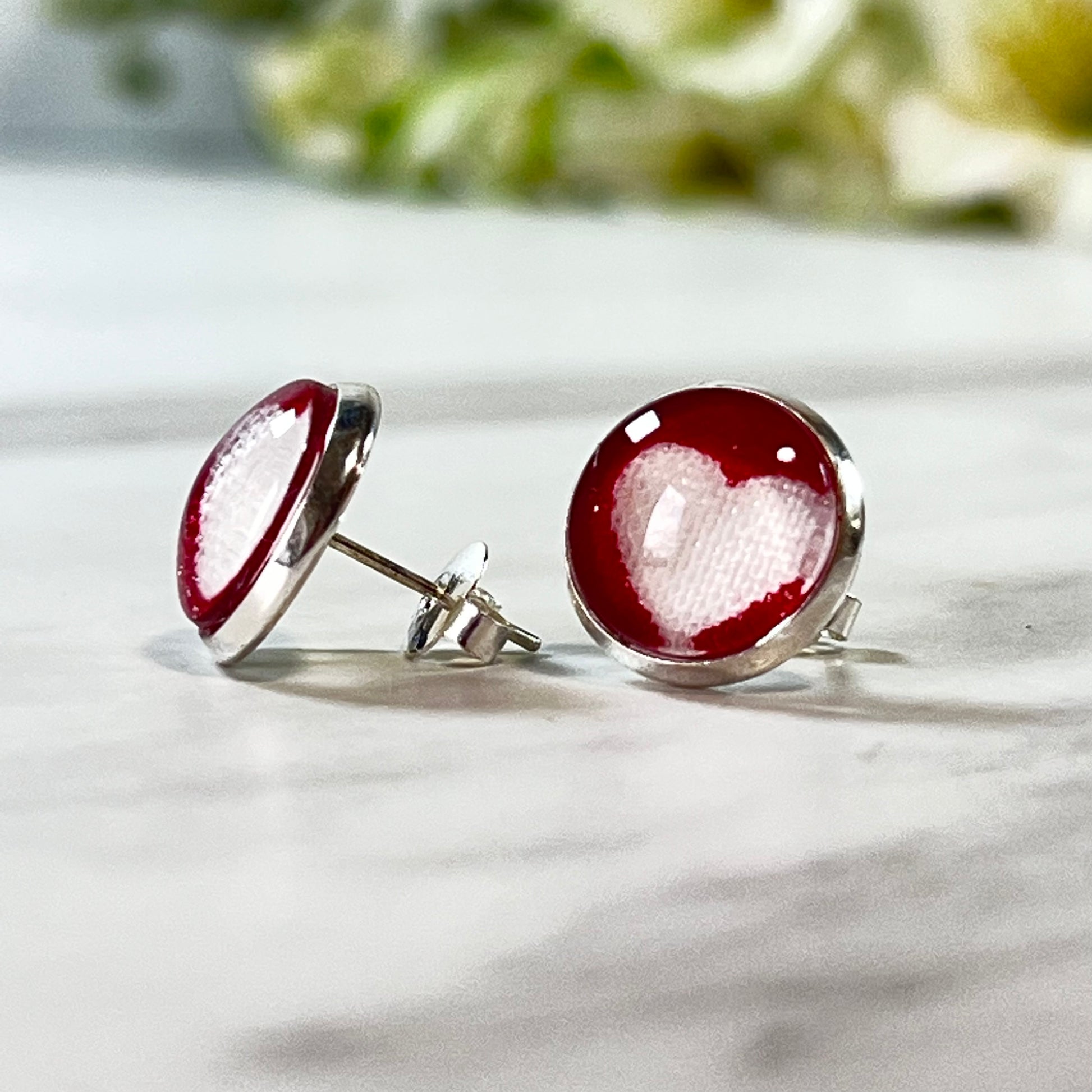 Cotton 2nd Anniversary Earrings Handmade-Earrings-Handmadeanniversary-Handmade Anniversary
