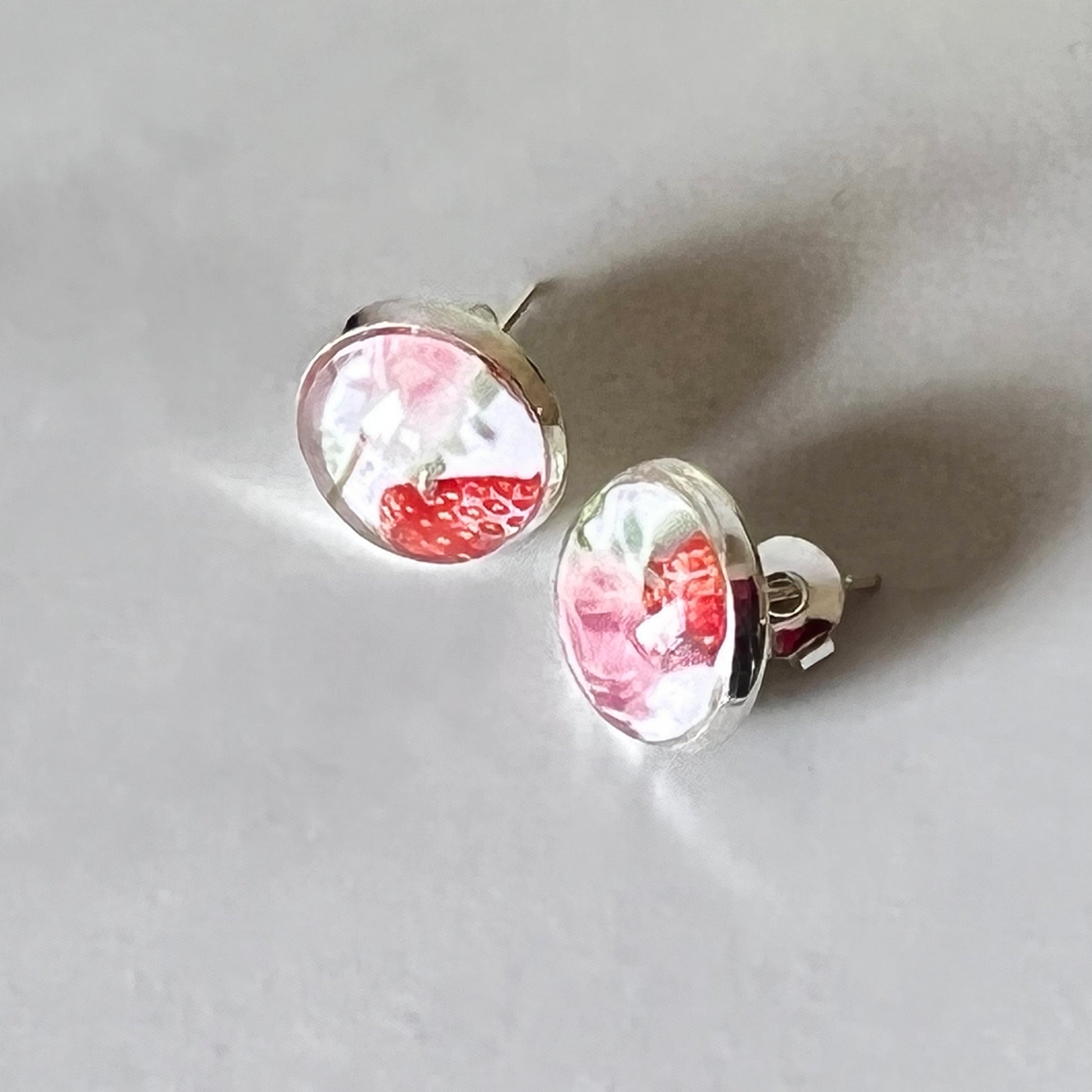 Fruit & Flower 4th Anniversary Earrings Handmade-Earrings-Handmadeanniversary-Handmade Anniversary