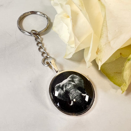 Ivory 14th Anniversary Keyring Handmade-Keyring-Handmadeanniversary-Handmade Anniversary