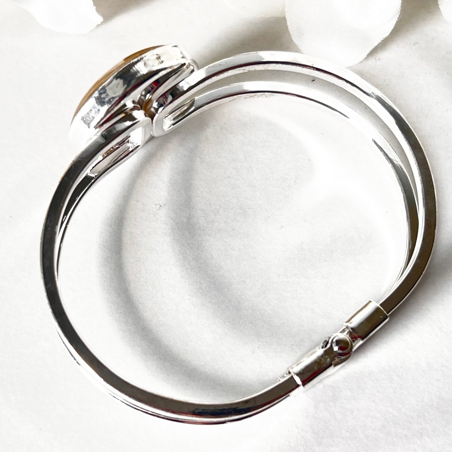 Paper 1st Anniversary Bangle Bracelet Handmade-Bangle-Handmadeanniversary-Handmade Anniversary