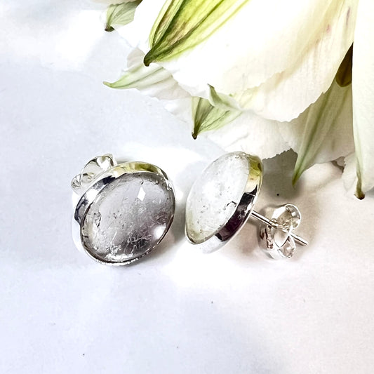 Silver 25th Anniversary Earrings Handmade-Earrings-Handmadeanniversary-Handmade Anniversary