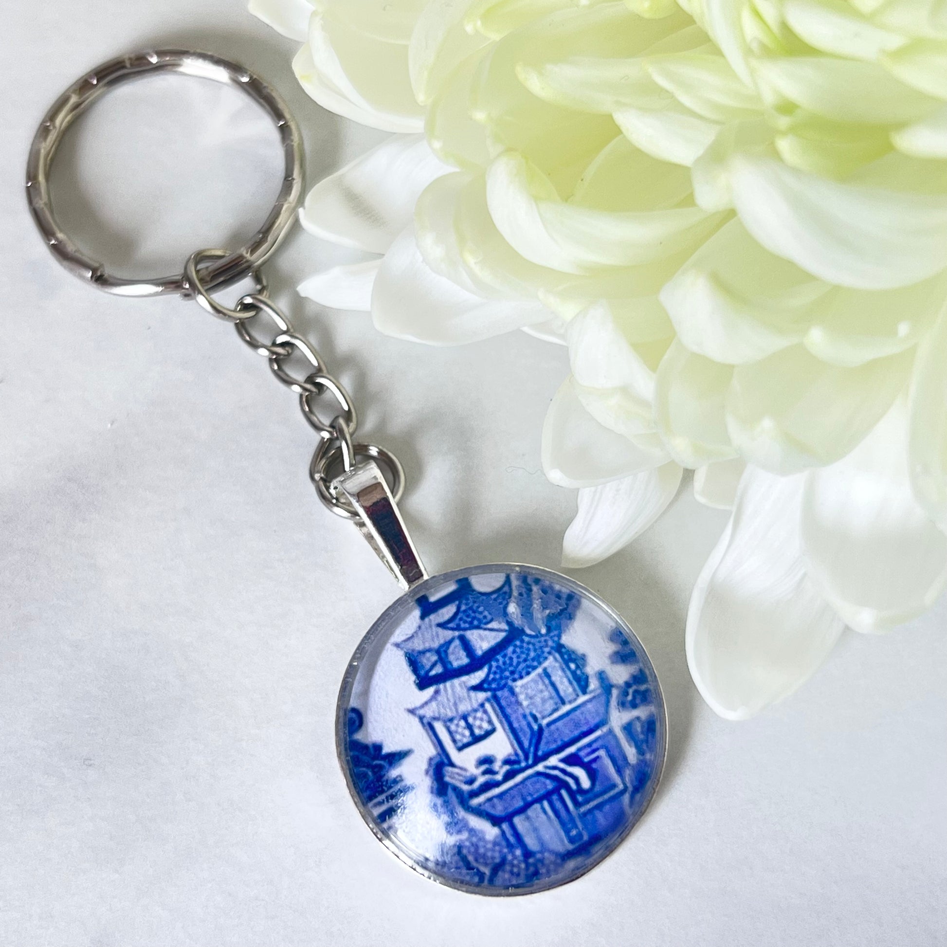 Willow 9th Anniversary Keyring Handmade-Keyring-Handmadeanniversary-Handmade Anniversary
