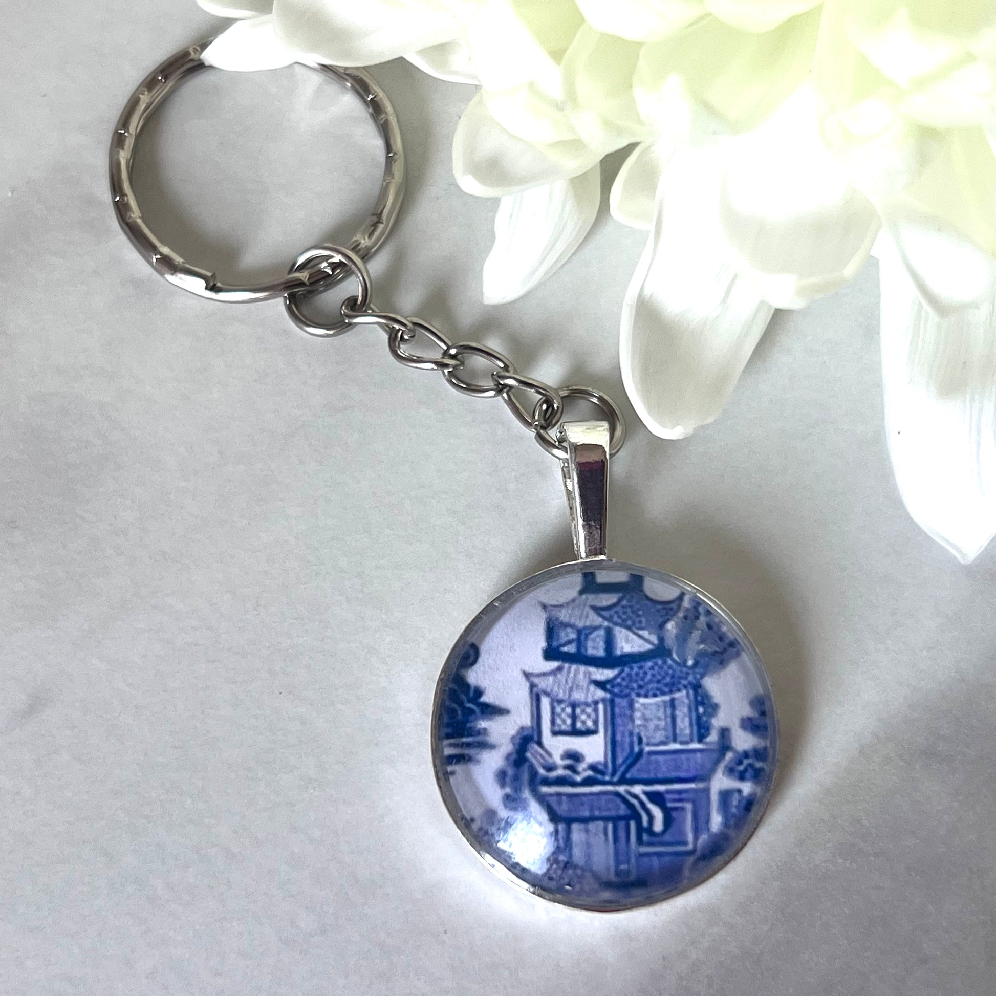 Willow 9th Anniversary Keyring Handmade-Keyring-Handmadeanniversary-Handmade Anniversary