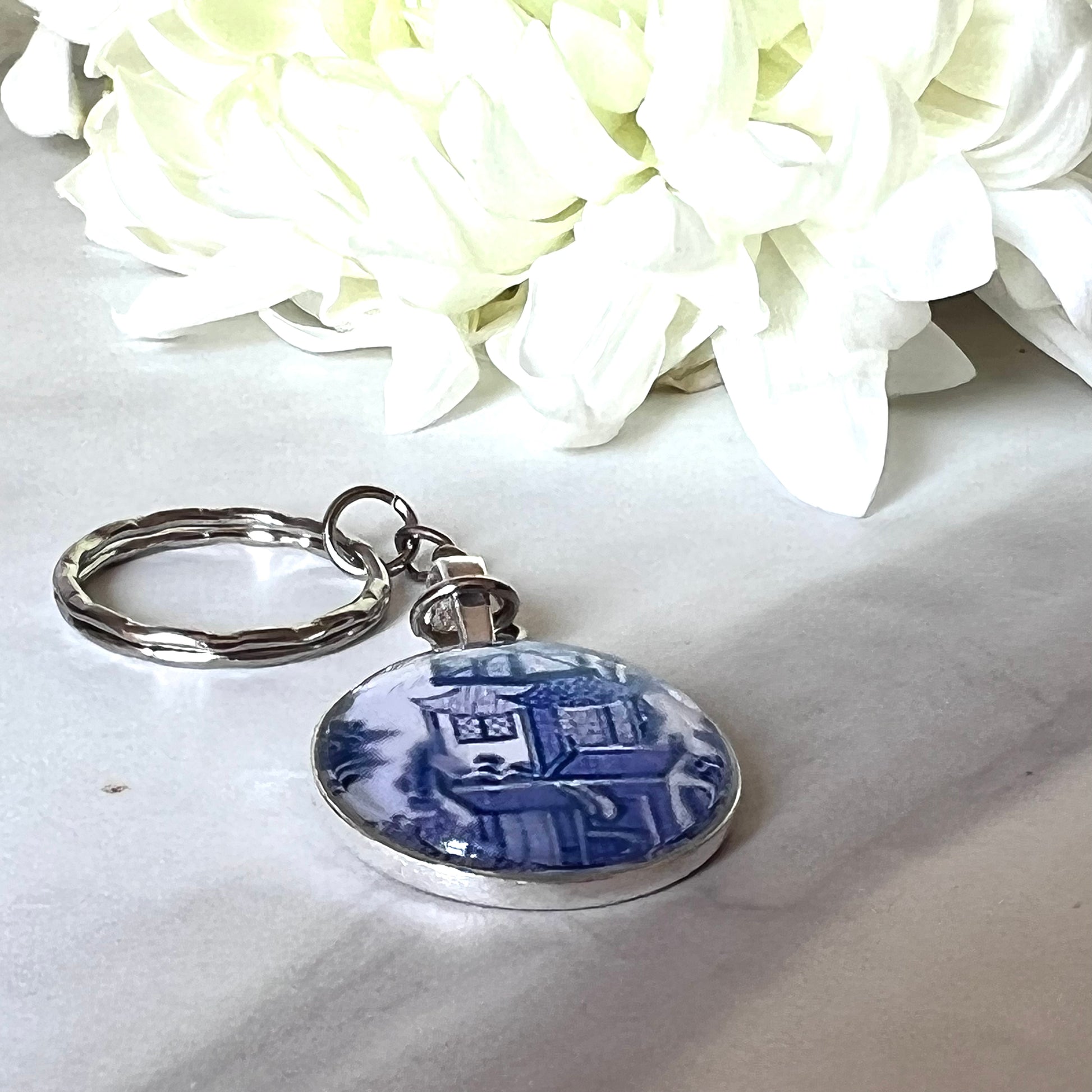 Willow 9th Anniversary Keyring Handmade-Keyring-Handmadeanniversary-Handmade Anniversary