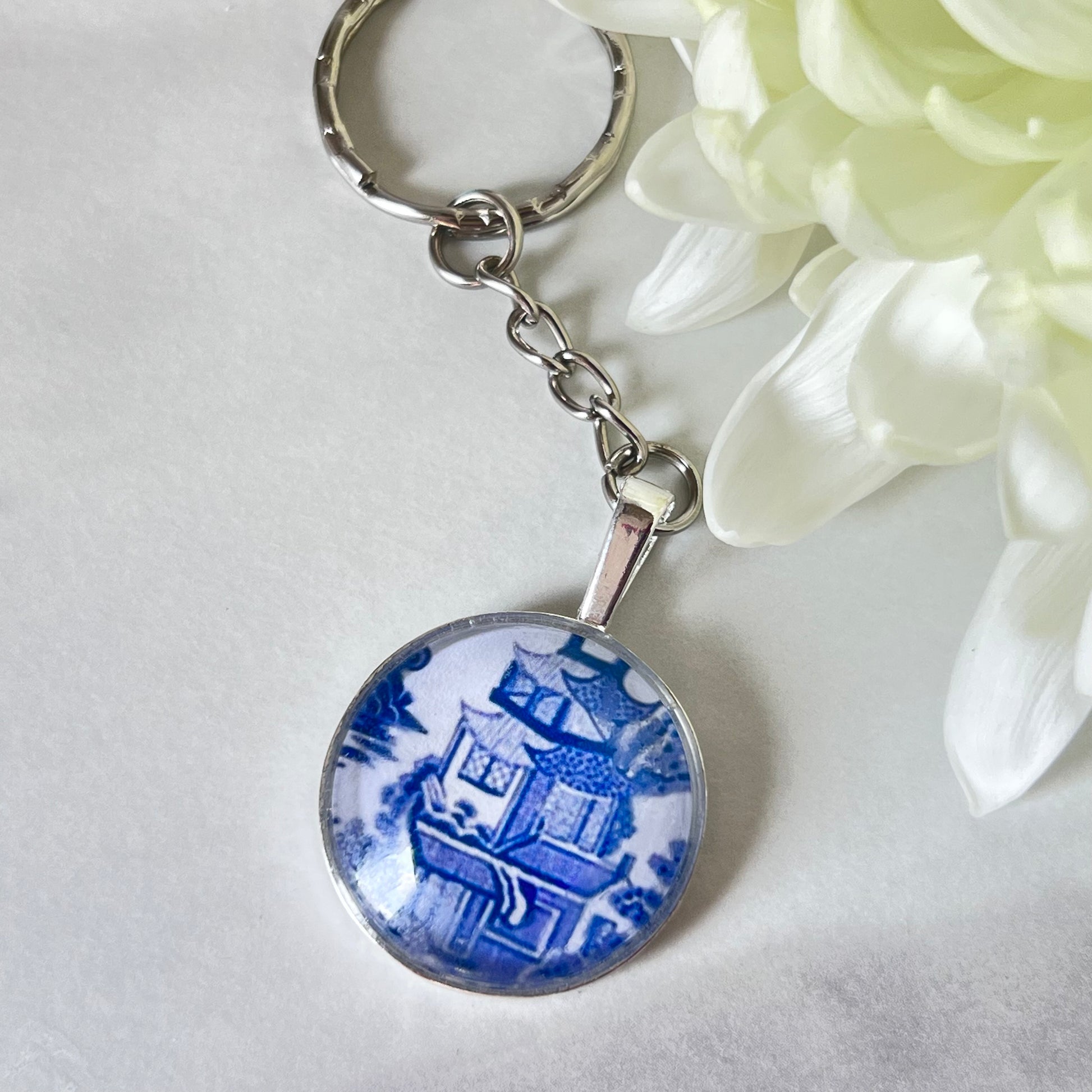 Willow 9th Anniversary Keyring Handmade-Keyring-Handmadeanniversary-Handmade Anniversary